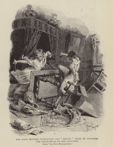 La escena entre D